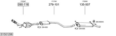 BOSAL SYS01298