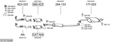 BOSAL SYS13248