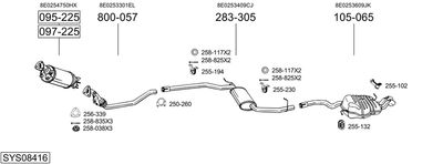 BOSAL SYS08416