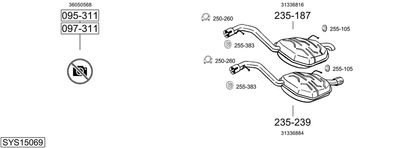 BOSAL SYS15069