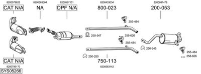 BOSAL SYS05266