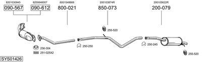 BOSAL SYS01426