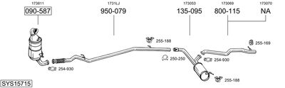 BOSAL SYS15715