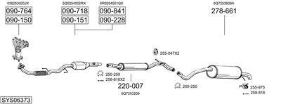 BOSAL SYS06373