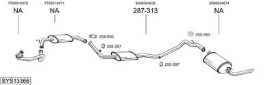 BOSAL SYS13366