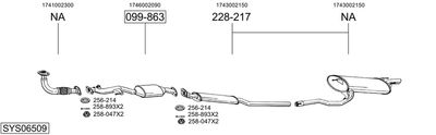 BOSAL SYS06509