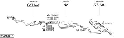 BOSAL SYS20218