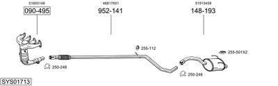 BOSAL SYS01713 BOSAL SYS01713