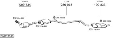 BOSAL SYS13313