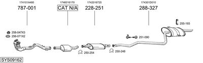 BOSAL SYS09162