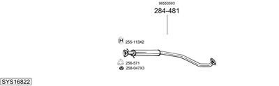 BOSAL SYS16822