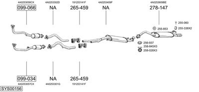 BOSAL SYS00156