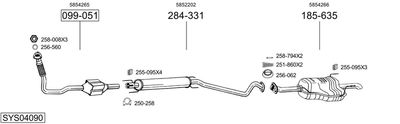 BOSAL SYS04090