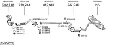 BOSAL SYS06078