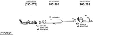 BOSAL SYS02931