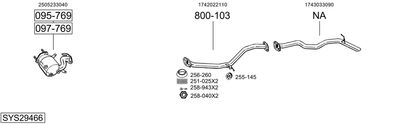BOSAL SYS29466 BOSAL SYS29466