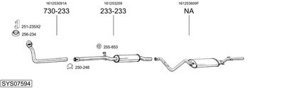 BOSAL SYS07594