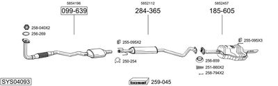 BOSAL SYS04093