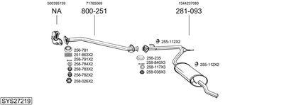 BOSAL SYS27219