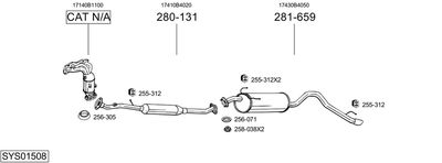BOSAL SYS01508