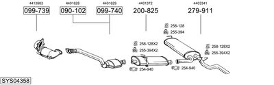 BOSAL SYS04358