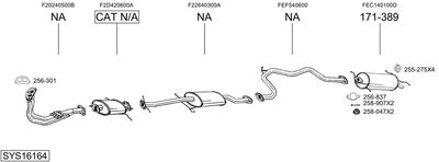 BOSAL SYS16164