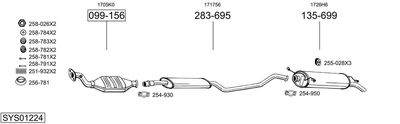 BOSAL SYS01224