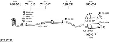 BOSAL SYS15732