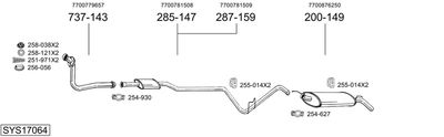 BOSAL SYS17064