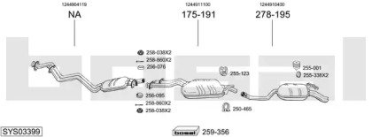 BOSAL SYS03399