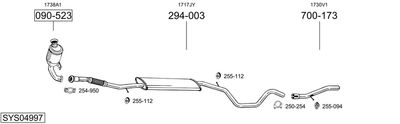 BOSAL SYS04997