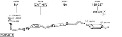 BOSAL SYS04211 BOSAL SYS04211