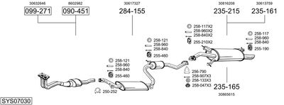 BOSAL SYS07030
