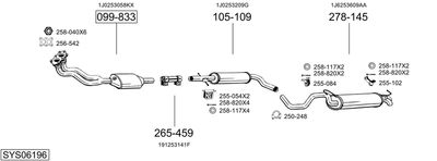 BOSAL SYS06196