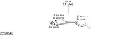 BOSAL SYS04344