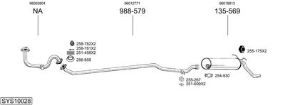 BOSAL SYS10028