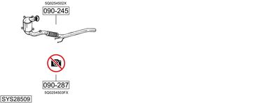 BOSAL SYS28509