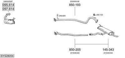 BOSAL SYS28054