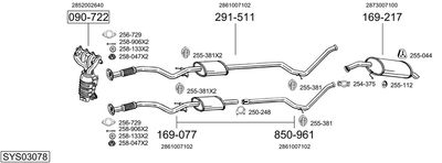 BOSAL SYS03078