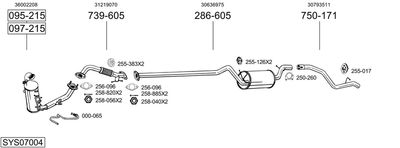 BOSAL SYS07004