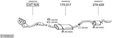 BOSAL SYS09322