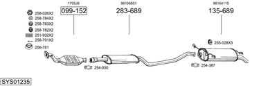 BOSAL SYS01235