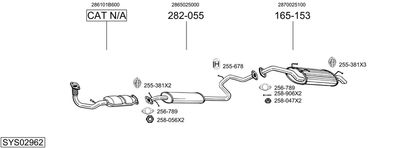 BOSAL SYS02962