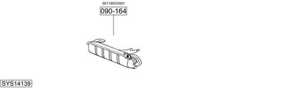 BOSAL SYS14139