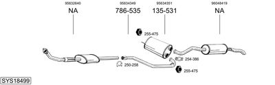 BOSAL SYS18499