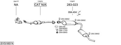 BOSAL SYS18574