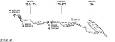 BOSAL SYS15177