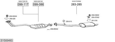 BOSAL SYS00493