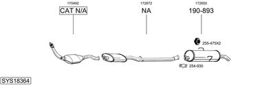 BOSAL SYS18364