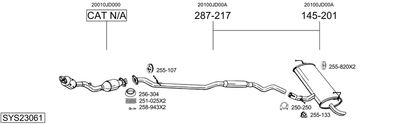 BOSAL SYS23061